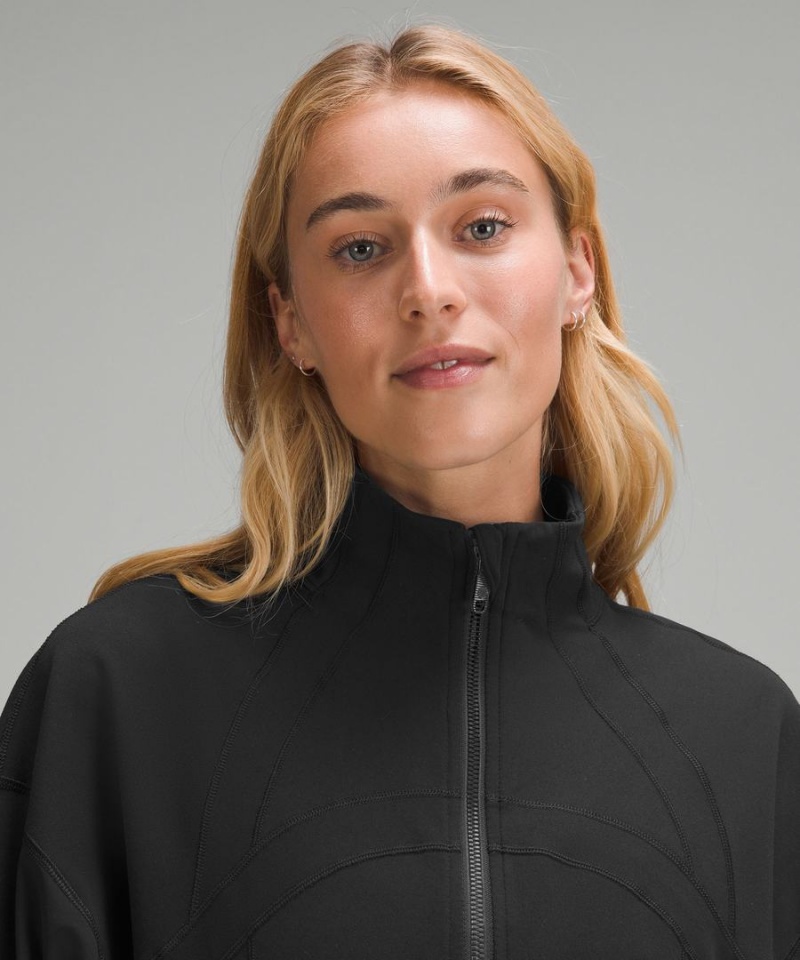 Define Jacket Lululemon Relaxed-Fit Luon Mujer Negras Chile | 349UOJZVM