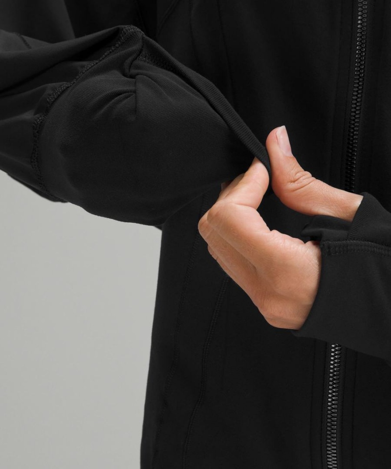 Define Jacket Lululemon Relaxed-Fit Luon Mujer Negras Chile | 349UOJZVM
