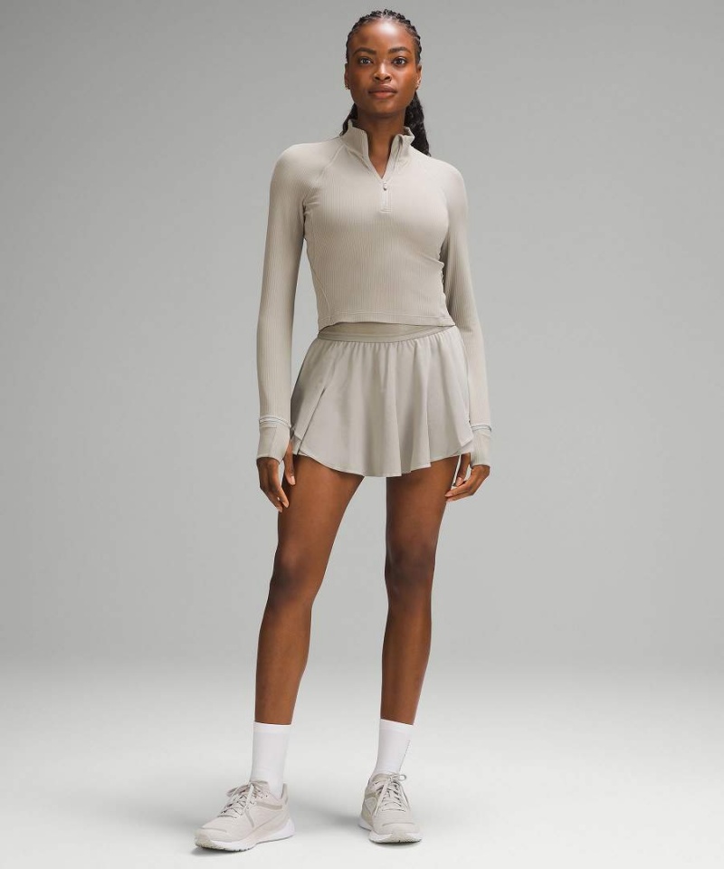 Falda Lululemon Court Rival High-Rise Mujer Gris Chile | 890UZMLOP