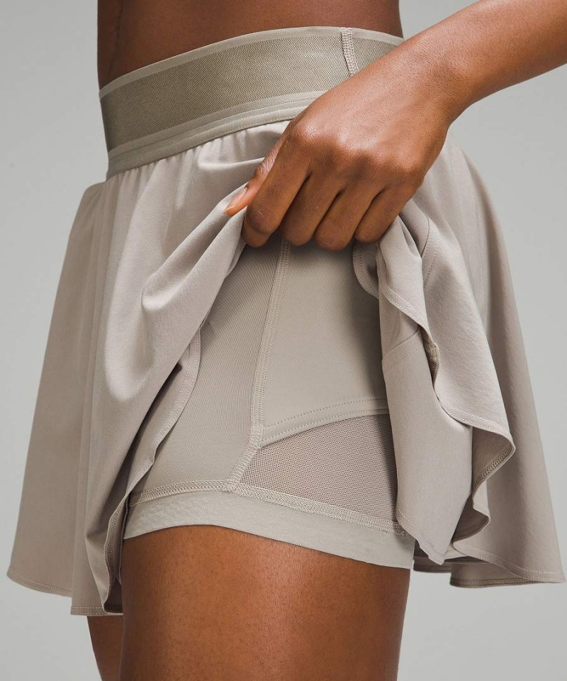 Falda Lululemon Court Rival High-Rise Mujer Gris Chile | 890UZMLOP