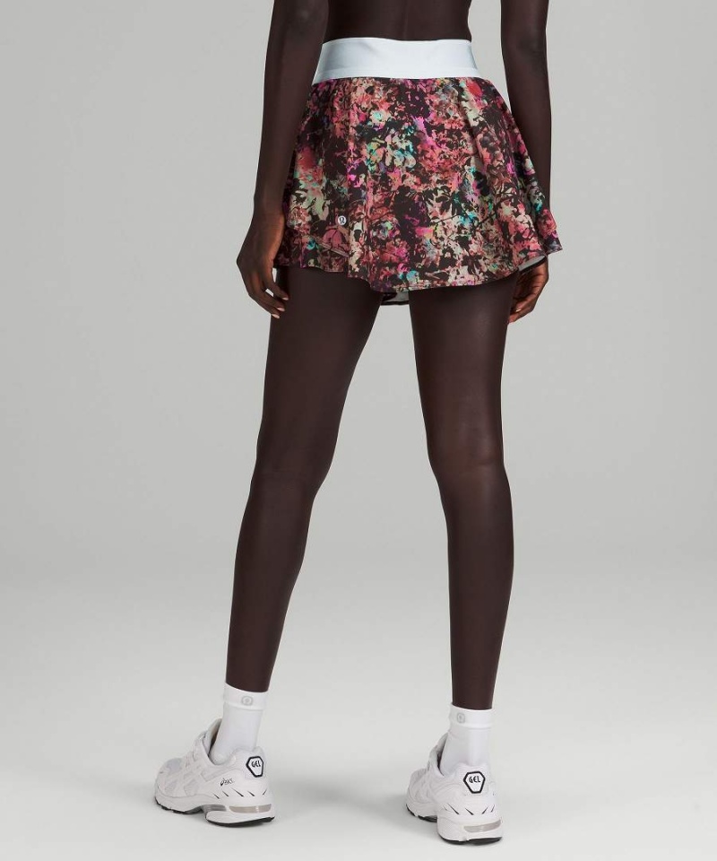 Falda Lululemon Court Rival High-Rise Mujer Rojas Multicolor Chile | 934JUFXIE