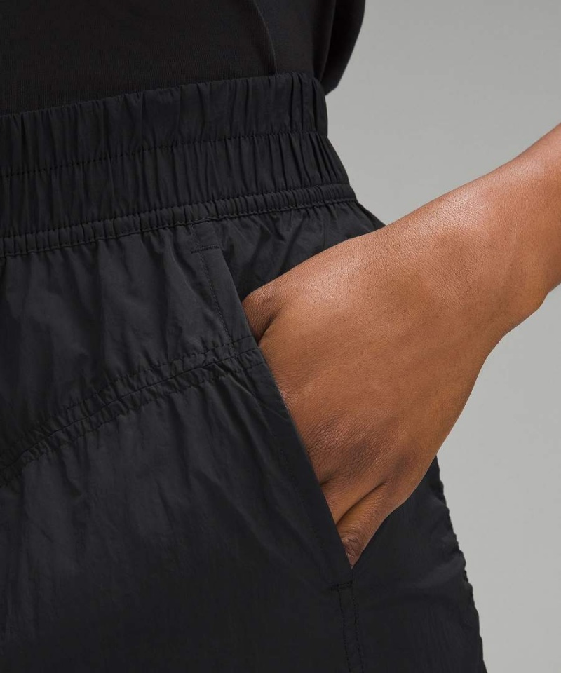 Falda Lululemon High-Rise Ruched Mini Mujer Negras Chile | 927JQBCAF