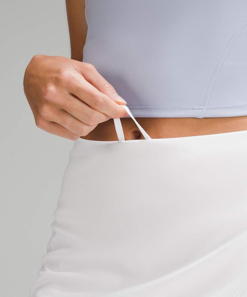 Falda Lululemon High-Rise Wrap Tenis Mujer Blancas Chile | 302KUQRYG