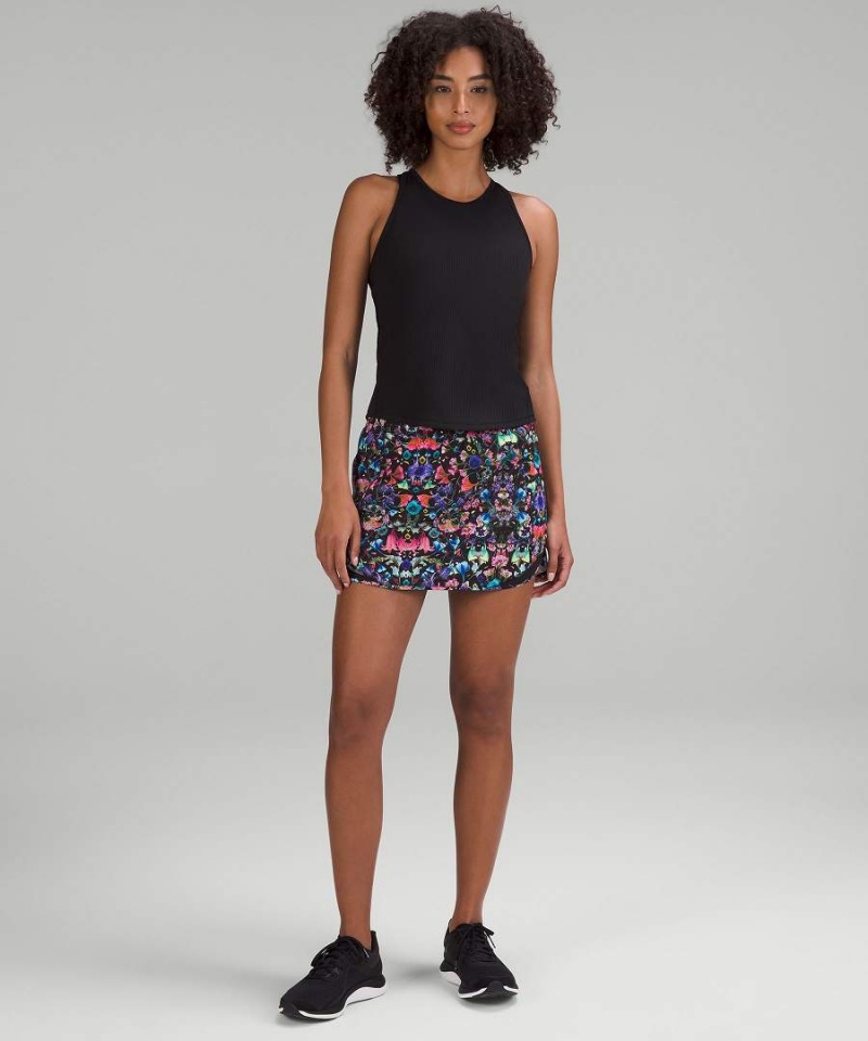 Falda Lululemon Hotty Hot High-Rise Mujer Negras Multicolor Negras Chile | 618WIUBTV
