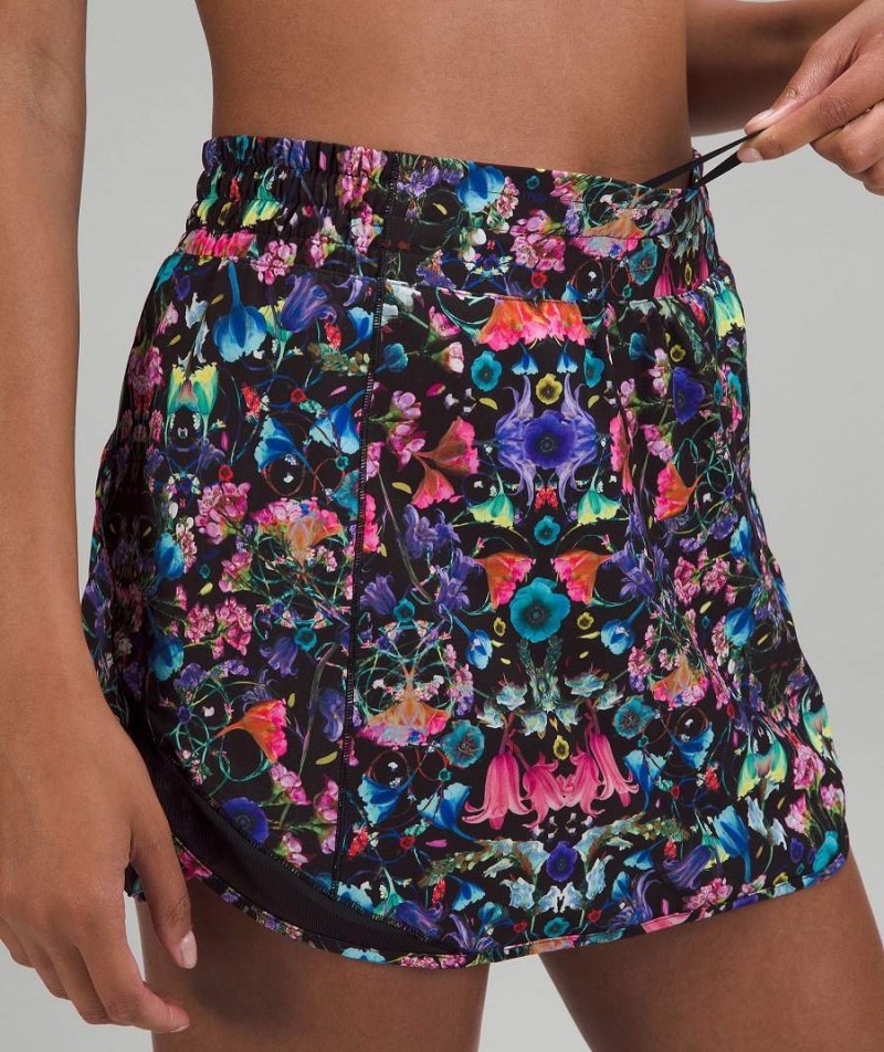 Falda Lululemon Hotty Hot High-Rise Mujer Negras Multicolor Negras Chile | 618WIUBTV