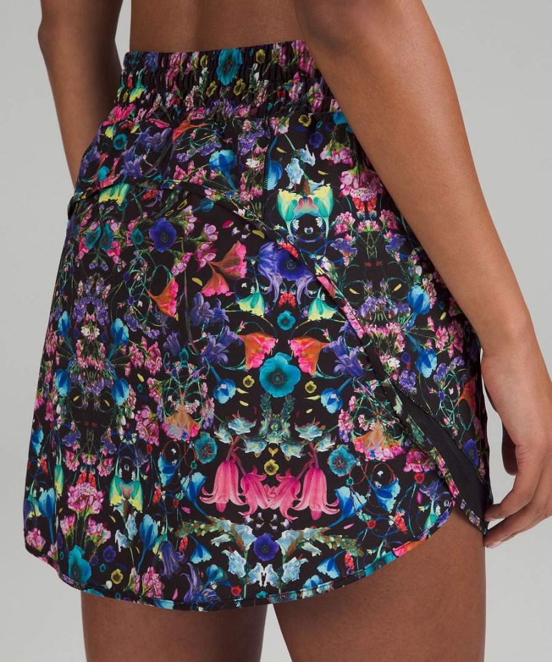 Falda Lululemon Hotty Hot High-Rise Mujer Negras Multicolor Negras Chile | 618WIUBTV