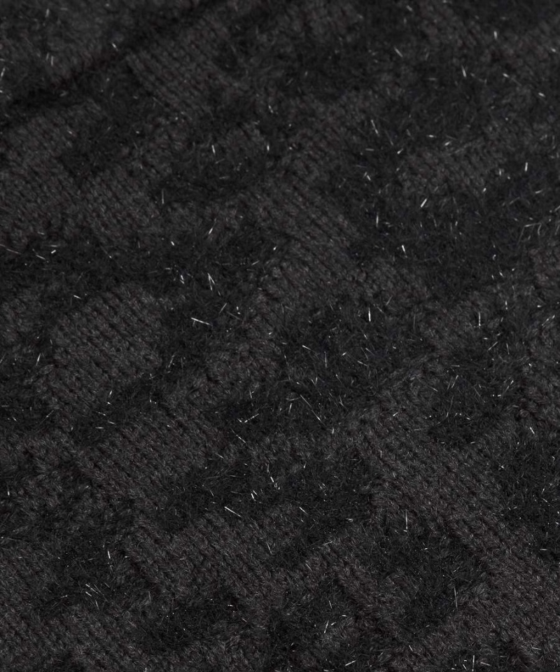 Falda Lululemon Lana-Blend Jacquard Mini Mujer Leopardo Gris Oscuro Negras Chile | 153FLAENT
