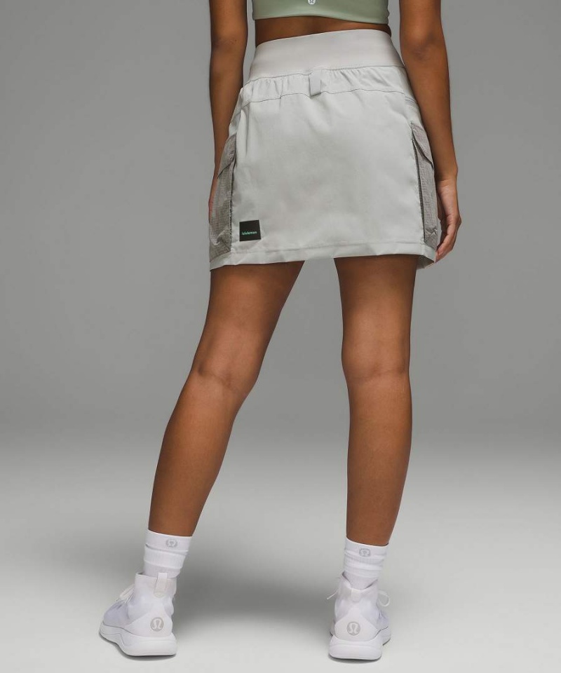 Falda Lululemon Multi-Pocket Cargo High-Rise Senderismo Mujer Gris Chile | 218EWHFPX