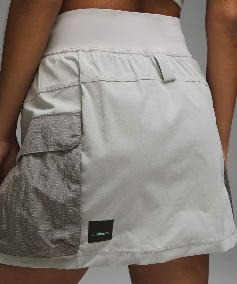Falda Lululemon Multi-Pocket Cargo High-Rise Senderismo Mujer Gris Chile | 218EWHFPX