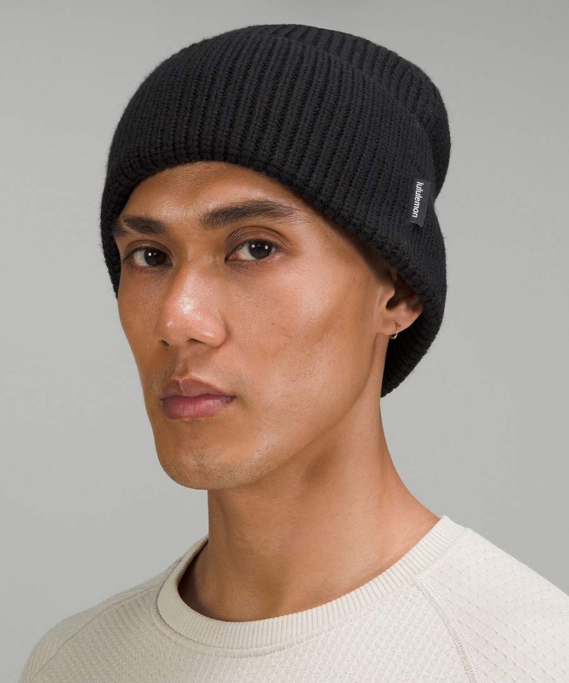 Gorro Lululemon Acanalado Merino Lana-Blend Knit Mujer Marrones Chile | 435JGUDPB