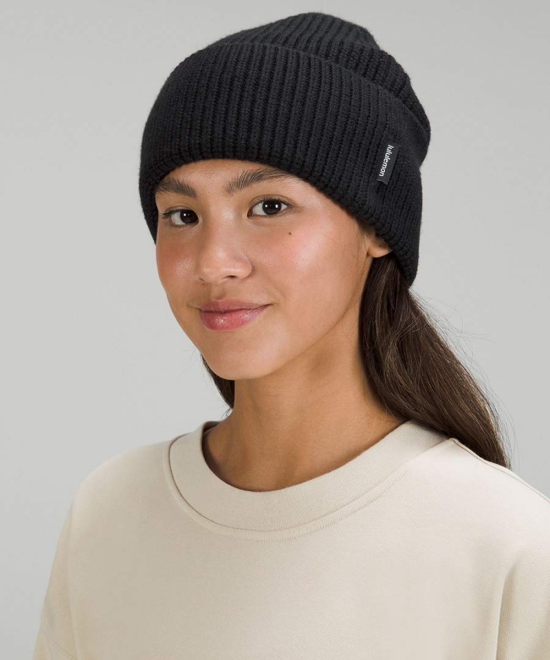 Gorro Lululemon Acanalado Merino Lana-Blend Knit Mujer Marrones Chile | 435JGUDPB