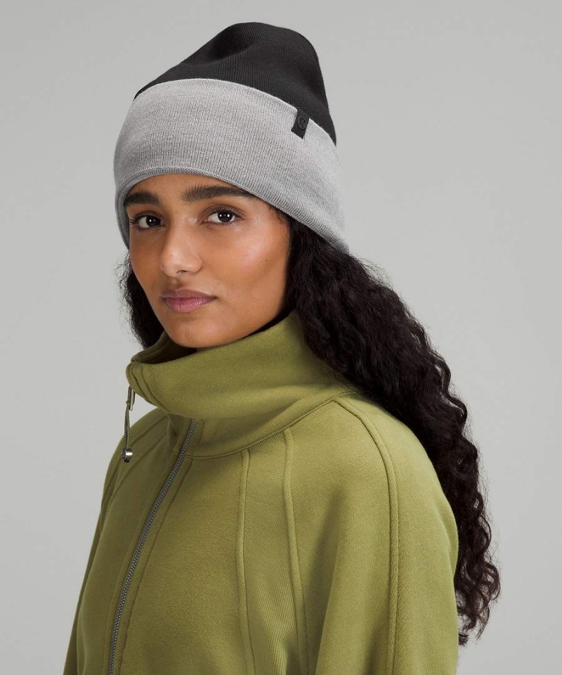 Gorro Lululemon Chill Fighter Mujer Negras Gris Chile | 450CTMRZK