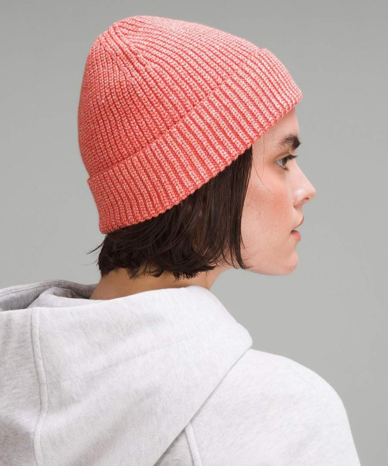 Gorro Lululemon Close-Fit Algodon-Blend Acanalado Mujer Naranjas Chile | 924VDZPNX