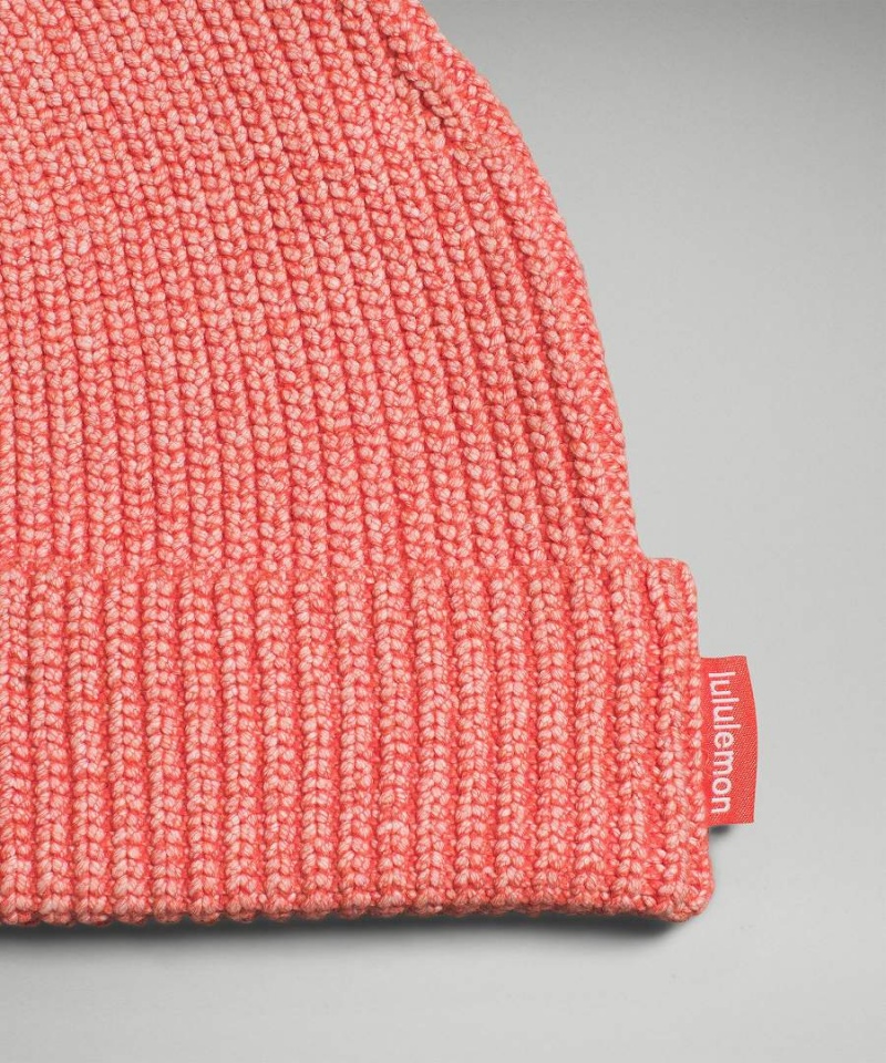Gorro Lululemon Close-Fit Algodon-Blend Acanalado Hombre Naranjas Chile | 649LOBAMQ
