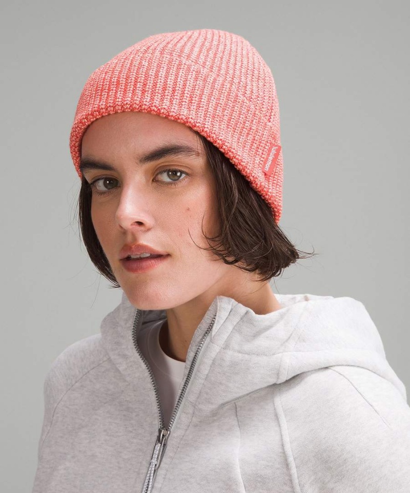 Gorro Lululemon Close-Fit Algodon-Blend Acanalado Hombre Naranjas Chile | 649LOBAMQ