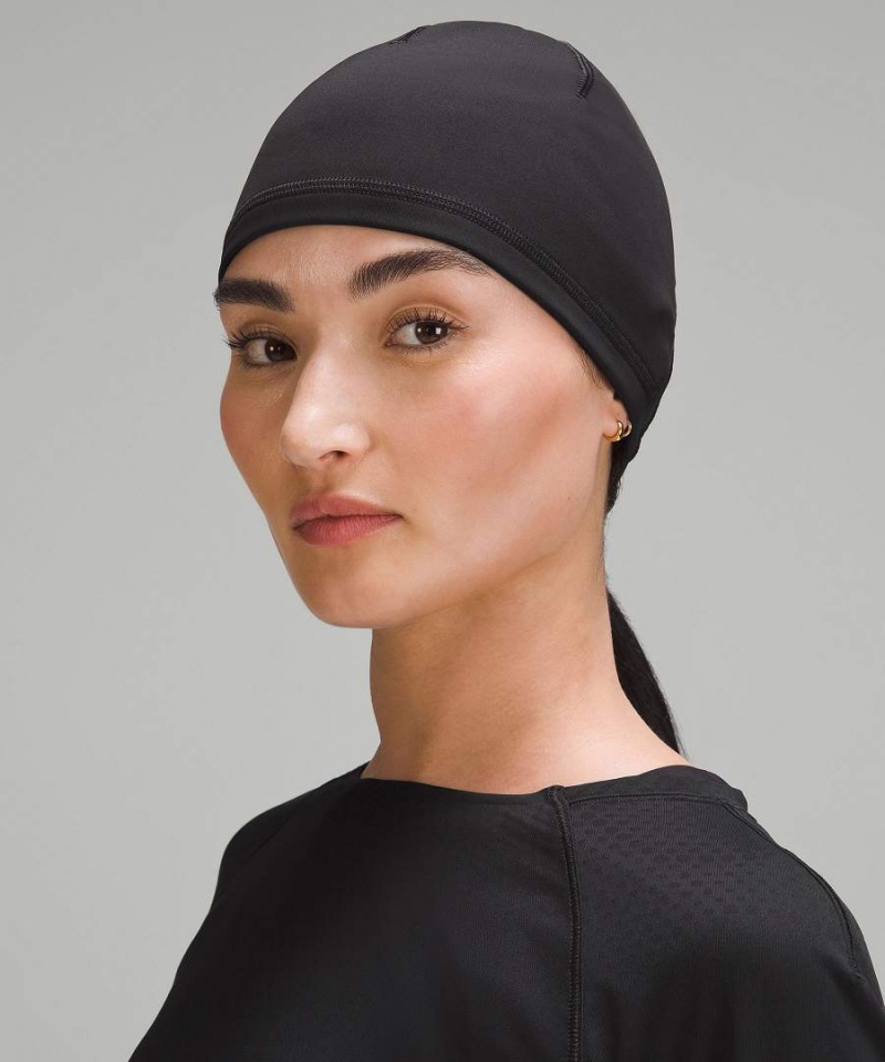 Gorro Lululemon Fast and Free Fleece Correr Hombre Negras Chile | 031YJZOIF