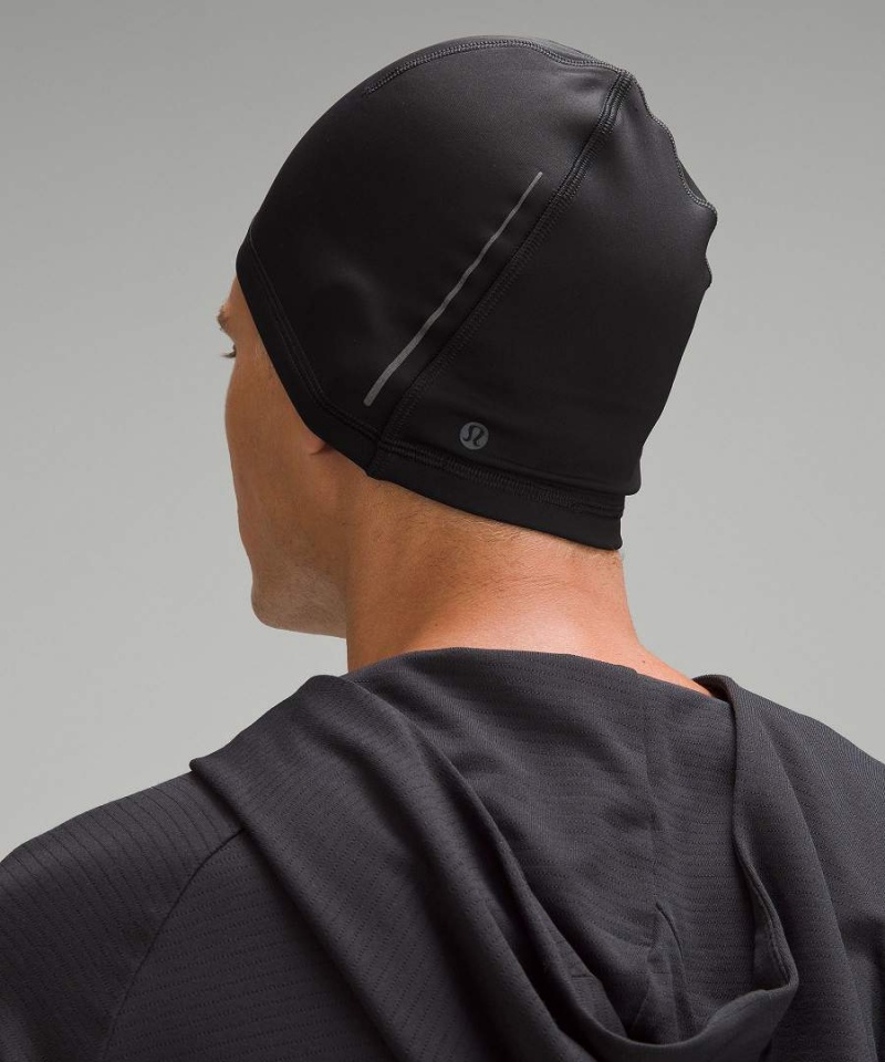 Gorro Lululemon Fast and Free Fleece Correr Hombre Negras Chile | 031YJZOIF