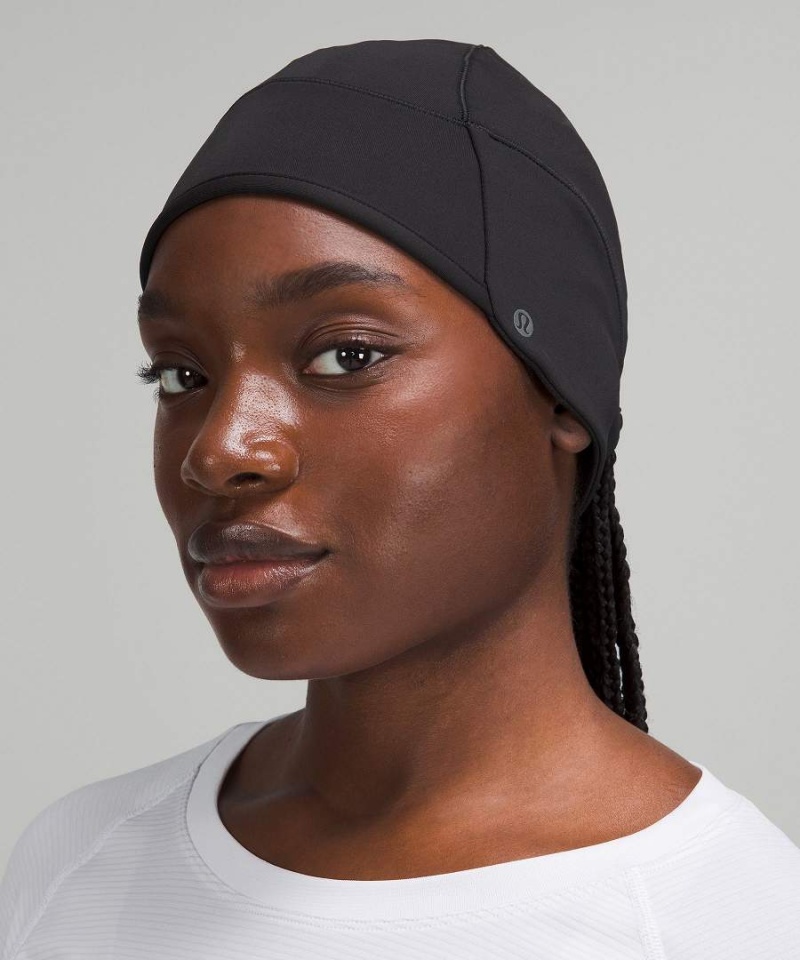 Gorro Lululemon Run for It All Mujer Negras Chile | 594KPWBTG