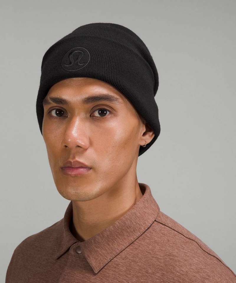 Gorro Lululemon Warm Revelation Hombre Negras Chile | 231XSUVTG