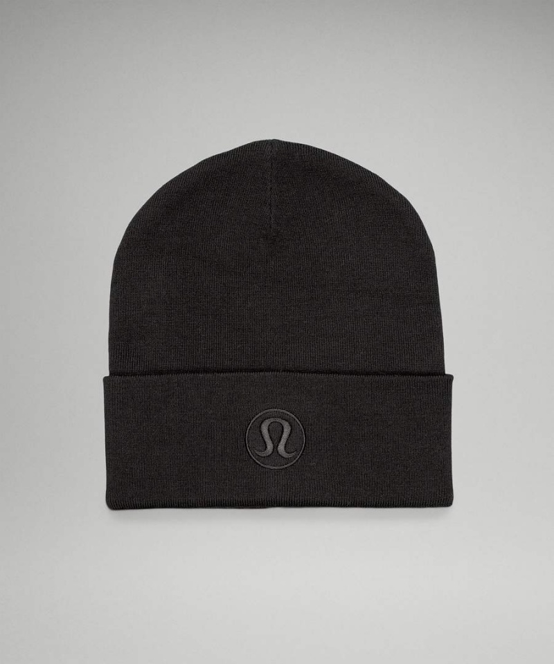 Gorro Lululemon Warm Revelation Mujer Negras Chile | 938KSNRBL