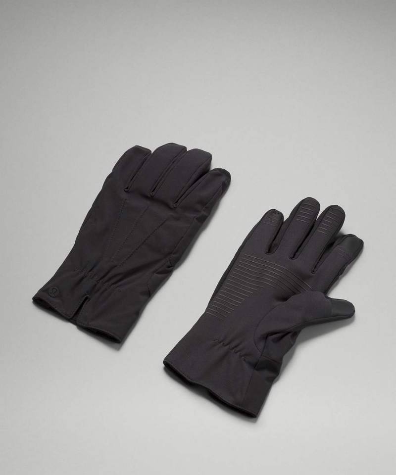 Guantes Lululemon City Keeper Hombre Negras Chile | 643AOTNFD