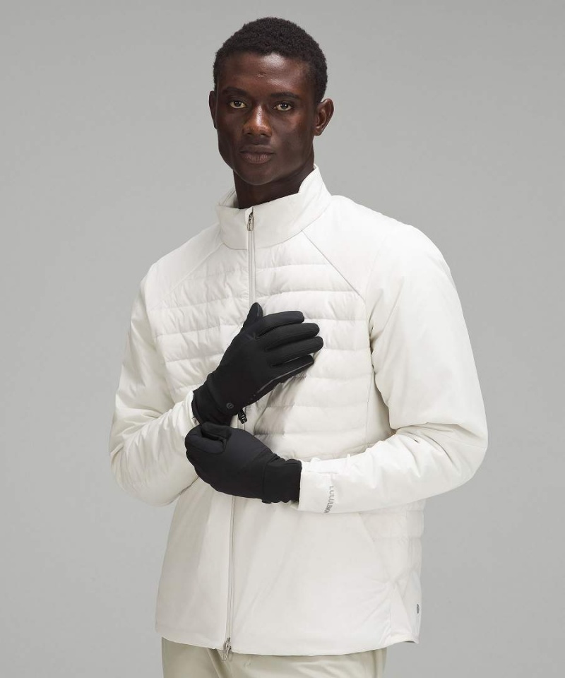 Guantes Lululemon Fast and Free Forro Correr Hombre Negras Chile | 724HFQTKJ