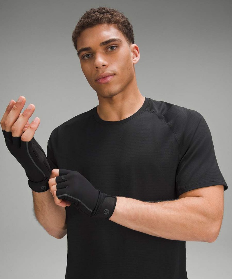Guantes Lululemon License to Train Entrenamiento Hombre Negras Chile | 850ZALTUC