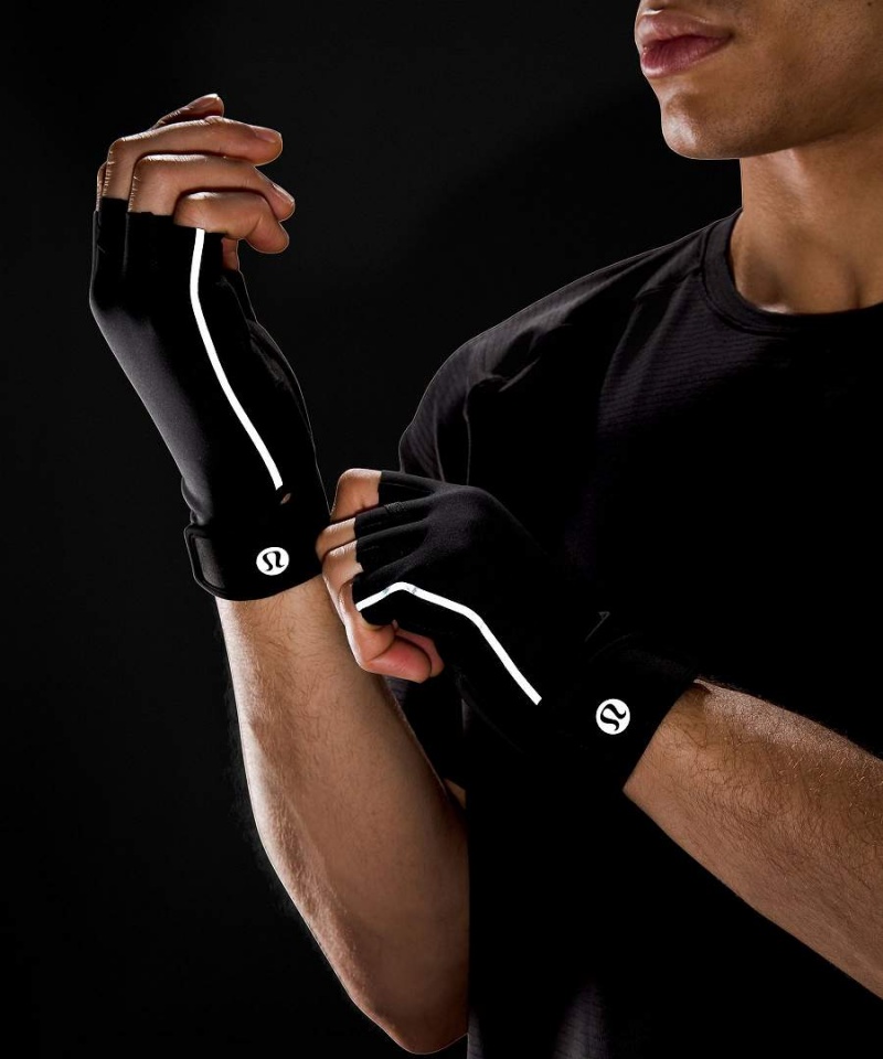 Guantes Lululemon License to Train Entrenamiento Hombre Negras Chile | 850ZALTUC