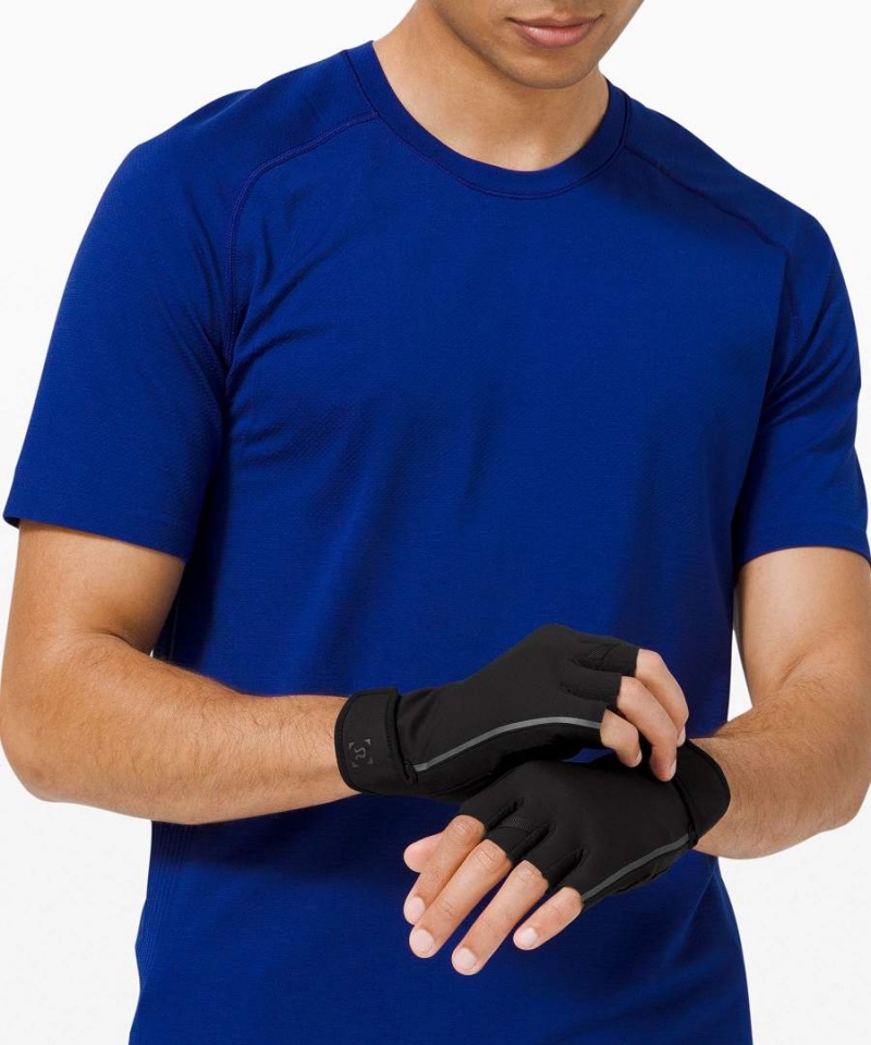 Guantes Lululemon License to Train Entrenamiento Hombre Negras Chile | 850ZALTUC