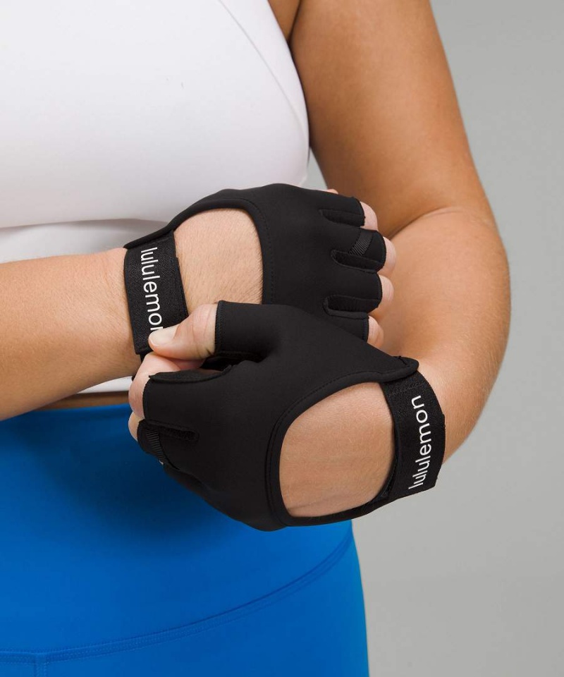 Guantes Lululemon Wunder Train Mujer Negras Chile | 487OYAZDV