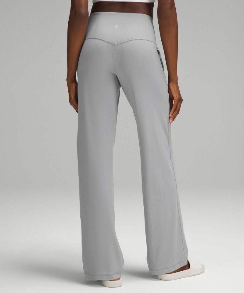 Leggins Lululemon Align™ High-Rise Anchos-Leg Regular Mujer Gris Chile | 437EJIBGN