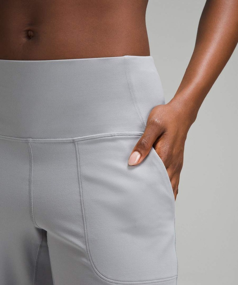 Leggins Lululemon Align™ High-Rise Anchos-Leg Regular Mujer Gris Chile | 437EJIBGN