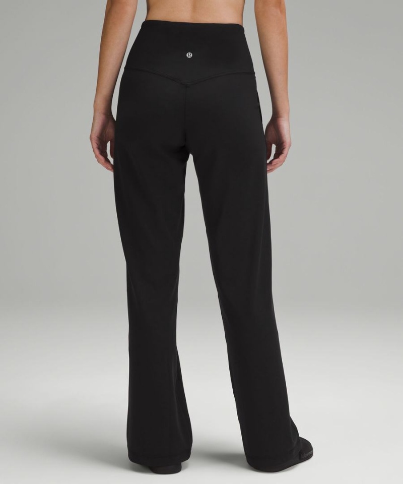 Leggins Lululemon Align™ High-Rise Anchos-Leg Corta Mujer Negras Chile | 017ORPLWY