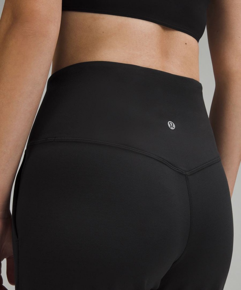 Leggins Lululemon Align™ High-Rise Anchos-Leg Corta Mujer Negras Chile | 017ORPLWY