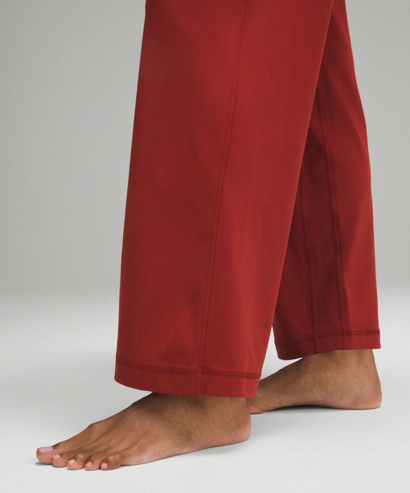 Leggins Lululemon Align™ High-Rise Anchos-Leg Corta Mujer Naranjas Chile | 486BRGLKV