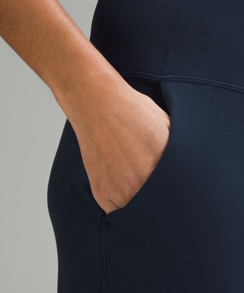 Leggins Lululemon Align™ High-Rise Anchos-Leg Regular Mujer Azul Marino Chile | 254DWMRKV