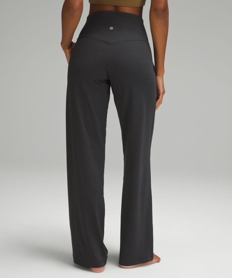 Leggins Lululemon Align™ High-Rise Anchos-Leg Regular Mujer Gris Oscuro Chile | 074ZTCKFR