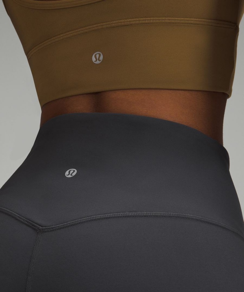 Leggins Lululemon Align™ High-Rise Anchos-Leg Regular Mujer Gris Oscuro Chile | 074ZTCKFR
