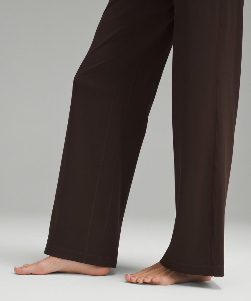 Leggins Lululemon Align™ High-Rise Anchos-Leg Regular Mujer Chocolate Chile | 589CAUXGO
