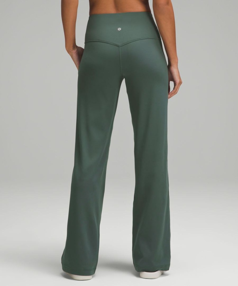 Leggins Lululemon Align™ High-Rise Anchos-Leg Regular Mujer Verde Oscuro Chile | 097IDYEXT