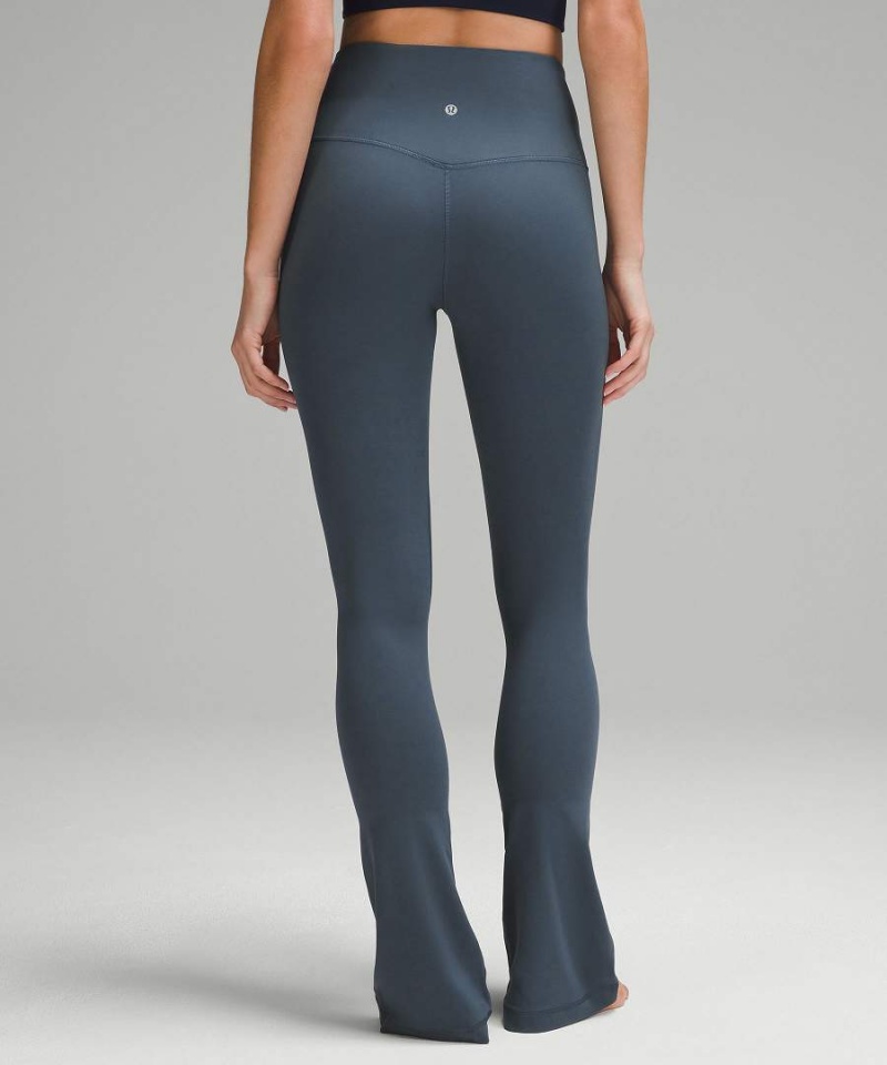 Leggins Lululemon Align™ High-Rise Mini-Flared Regular Mujer Azules Chile | 210JBLMSP
