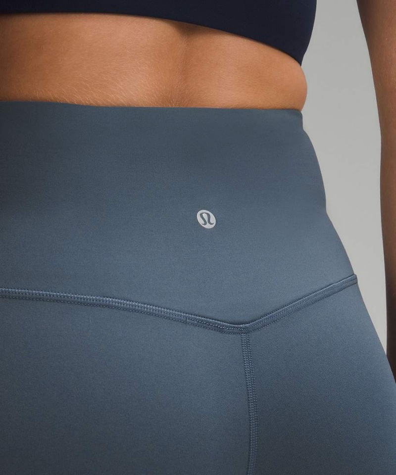 Leggins Lululemon Align™ High-Rise Mini-Flared Regular Mujer Azules Chile | 210JBLMSP