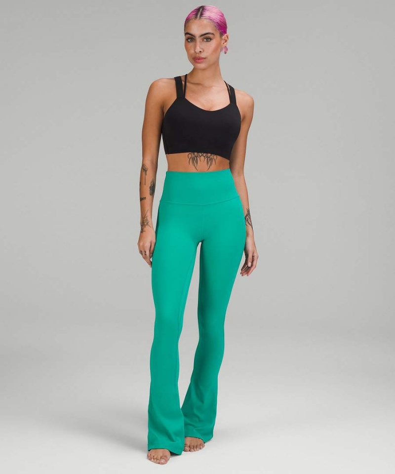 Leggins Lululemon Align™ High-Rise Mini-Flared Regular Mujer Verde Chile | 610SADOKI
