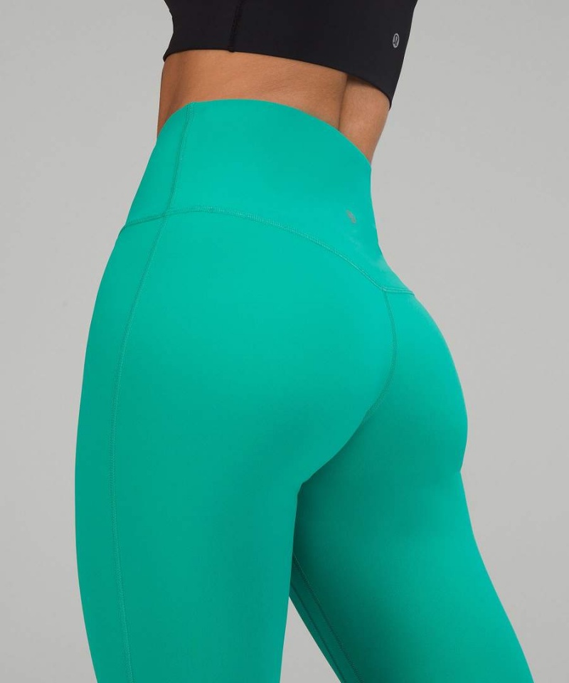 Leggins Lululemon Align™ High-Rise Mini-Flared Regular Mujer Verde Chile | 610SADOKI