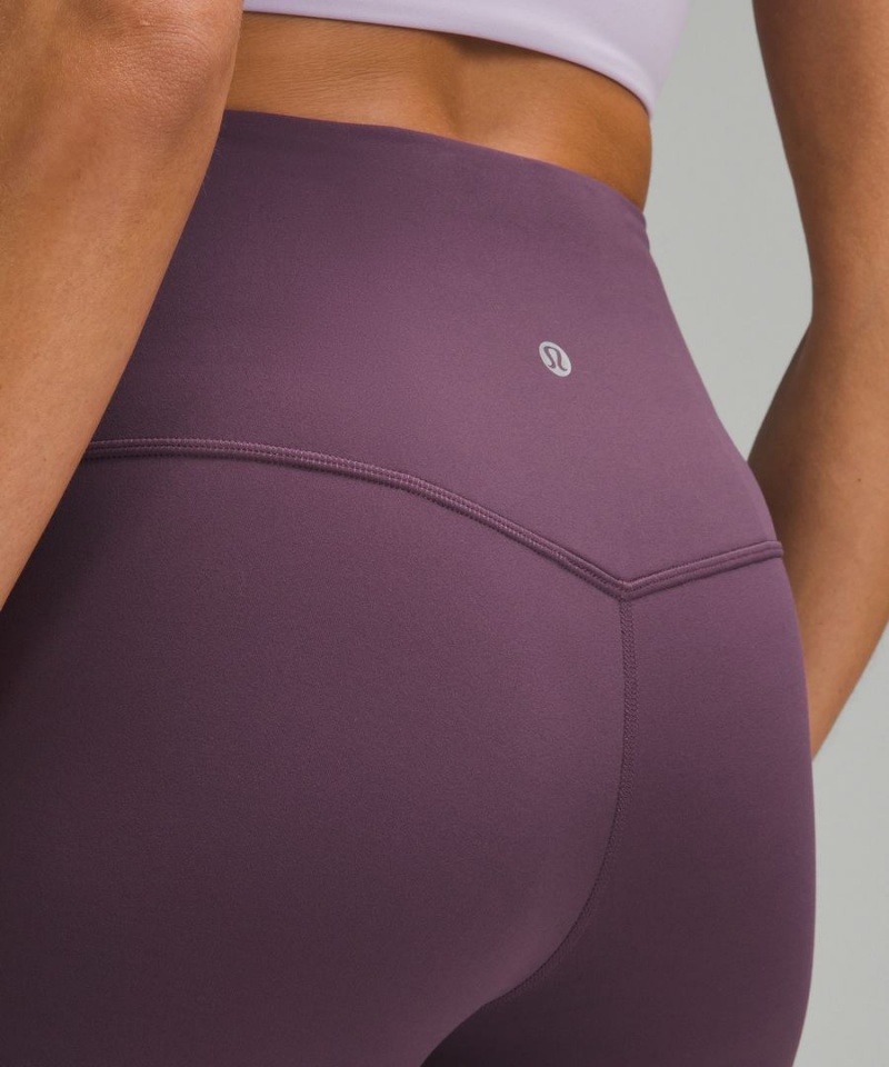 Leggins Lululemon Align™ High-Rise Mini-Flared Regular Mujer Moradas Chile | 095HKRJUW
