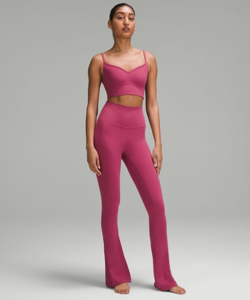 Leggins Lululemon Align™ High-Rise Mini-Flared Regular Mujer Moradas Chile | 493WEOPMI