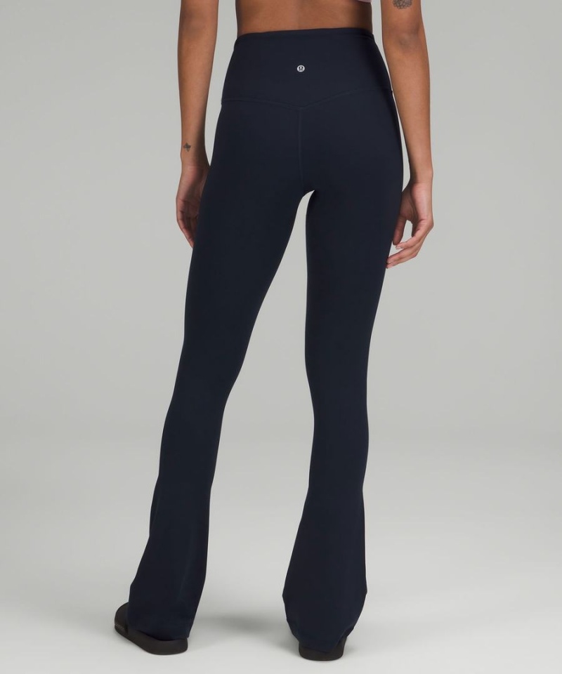Leggins Lululemon Align™ High-Rise Mini-Flared Regular Mujer Azul Marino Chile | 204HNCFUO