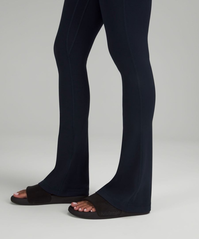 Leggins Lululemon Align™ High-Rise Mini-Flared Regular Mujer Azul Marino Chile | 204HNCFUO