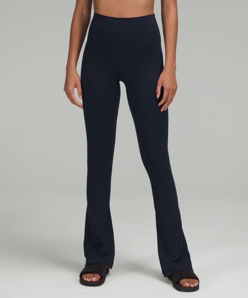 Leggins Lululemon Align™ High-Rise Mini-Flared Regular Mujer Azul Marino Chile | 204HNCFUO