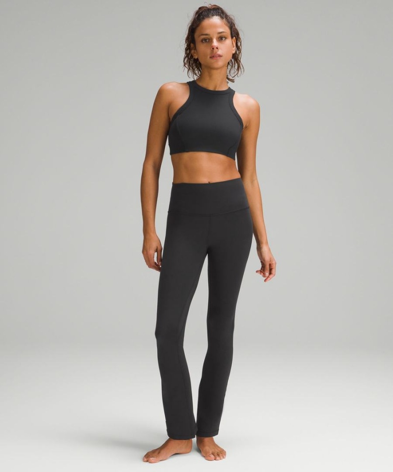 Leggins Lululemon Align™ High-Rise Mini-Flared Extra Corta Mujer Negras Chile | 256SNWVFE